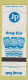 Matchbook Cover - Drug Fair Nuts Cashews Peanuts WEAR