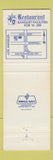 Matchbook Cover - T&J Restaurant Rosemead CA
