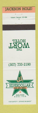 Matchbook Cover - Wort Hotel Jackson Hole WY