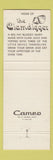 Matchbook Cover - The Copper Door Restaurant Warrington PA