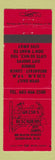 Matchbook Cover - Welsh's Restaurant Gorham NH