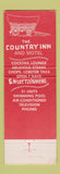 Matchbook Cover - The Country Inn Newton NJ