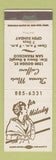 Matchbook Cover - Theresa Marie Coiffures Salon San Francisco CA