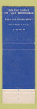 Matchbook Cover - Lake Shore Club of Chicago IL