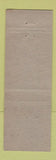 Matchbook Cover - Guy Hoover Plumbing Heating Newville PA