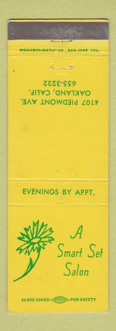 Matchbook Cover - A Smart Set Salon Oakland CA