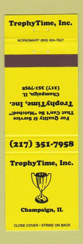 Matchbook Cover - Trophy Time Champaign IL
