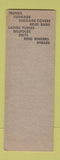 Matchbook Cover - Eby's Leather Goods Shoe Repair Boise ID hillbilly SAMPLE