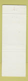 Matchbook Cover - The Peerless Restaurant Johnson City TN