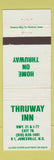 Matchbook Cover - Thruway Inn Jonesville NC