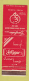 Matchbook Cover - Everglades Hotel Miami FL