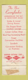Matchbook Cover - Everglades Hotel Miami FL