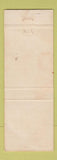 Matchbook Cover - George's Richfield oil gas Packwood WA WEAR