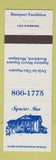 Matchbook Cover - Squires Inn Rockford MI