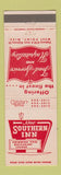 Matchbook Cover - Southern Inn West Point MS