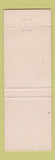 Matchbook Cover - Southern Inn West Point MS