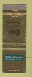 Matchbook Cover - Hickey Freeman's Clothes Webb's Clearwater FL Utica NY WEAR