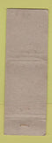 Matchbook Cover - Service Printing Martinsville VA low phone # WORN