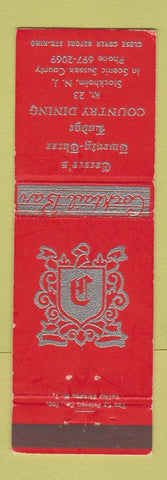 Matchbook Cover - Twenty Three Lodge Stockholm NJ
