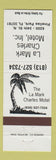 Matchbook Cover - La Mark Charles Motel Pinellas Park FL