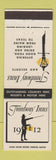 Matchbook Cover - Treadway Inns CHAIN
