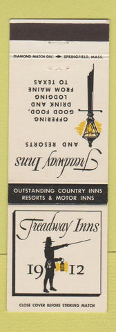 Matchbook Cover - Treadway Inns CHAIN