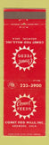 Matchbook Cover - Comet Feeds Ardmore OK