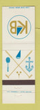 Matchbook Cover - Kings Bay Yacht Country Club Miami FL