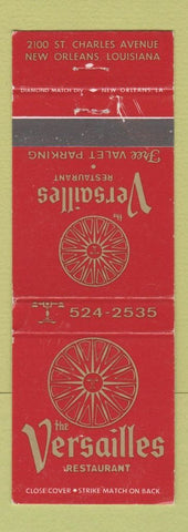 Matchbook Cover - Versailles Restaurant New Orleans LA WEAR