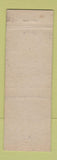 Matchbook Cover - Bancroft Residential Hotel New York City Federal