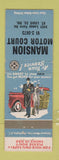 Matchbook Cover - Mansion Motor Court St Louis MO