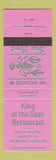 Matchbook Cover - King of the Seas Restaurant Newport OR