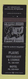 Matchbook Cover - Plains Restaurant Lounge Motel Douglas WY