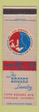 Matchbook Cover - Brooks Laundry Chicago IL WEAR