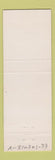Matchbook Cover - Key Mar's Restaurant Chinese Salina KS