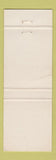 Matchbook Cover - Pleasant View Lodge North Windham CT WEAR