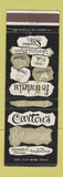 Matchbook Cover - Carton's Restaurant Chicago IL Maryland Hotel