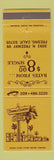 Matchbook Cover - Towne & Country Lodge Fresno CA