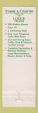 Matchbook Cover - Towne & Country Lodge Fresno CA