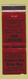 Matchbook Cover - Traveler's Rest Motel Cabins Coffee Shop Hampton Falls NH WEAR