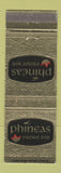 Matchbook Cover - Phineas Prime Rib Rockville MD