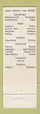 Matchbook Cover - Sooner Pipe Supply Corp Tulsa OK