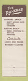 Matchbook Cover - Hayward Ranch Restaurant CA
