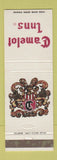 Matchbook Cover - Camelot Inns Little Rock AR Tulsa OK