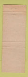 Matchbook Cover - Town and Country Room Westminster Hotel Toronto ON