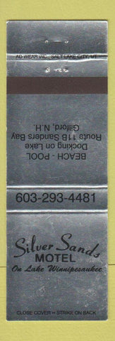 Matchbook Cover - Silver Sands Motel Gilford NH