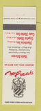 Matchbook Cover - Meyer Hotels Motel Orleans San Mateo Sunnyvale Sacramento CA