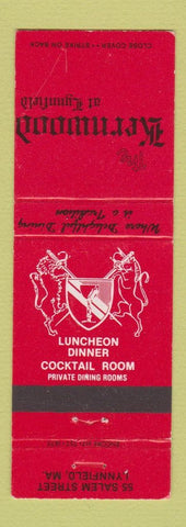 Matchbook Cover - Kernwood Lynnfield MA
