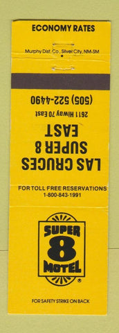 Matchbook Cover - Super 8 Motel Las Cruces NM