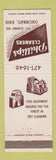 Matchbook Cover - Phillips Cleaners Cincinnati OH